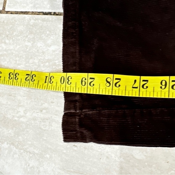 Vintage Tommy Hilfiger Chocolate Brown Double Button Closure Flare Bootcut Jean - Picture 4 of 16